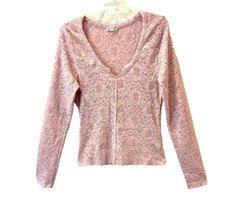 FREE PEOPLE ROMANTIC RETRO FLORAL LACE CROP TOP S/M COQUETTE WHIMSY GOTH FAIRY