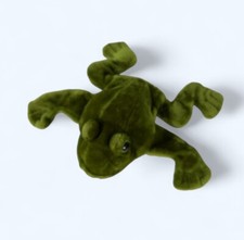 Folkmanis Frog Hand Puppet Green Plush Stuffed Animal 11" Long Treefrog