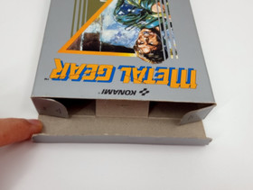 Metal Gear Nintendo NES Hangtab 🏆 Collezionismo 🏆