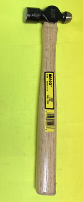 Ball Pein Hammer 8oz.Barco 2308,Hickory Handle Vintage,USA
