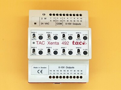 TAC Xenta 492 Analog Output Module 0-073-0303-0