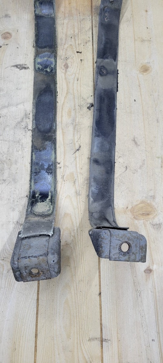 79-83 Datsun 280zx Fuel Tank Straps Pair Gas Tank Mount Brackets