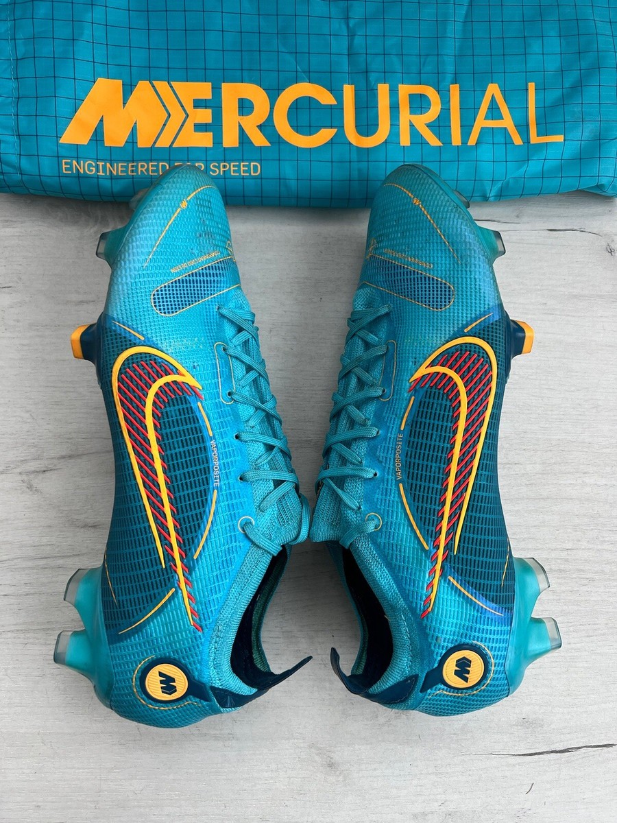 Nike Mercurial VAPOR14 ELITE HG青 Nike Mercurial Vapor XIV Elite FG - Chlorine Blue/Laser