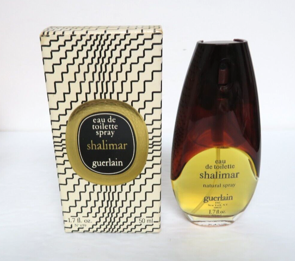 Vintage Eau De Toilette Natural Spray 1.7 Fl oz 50 ml Shalimar