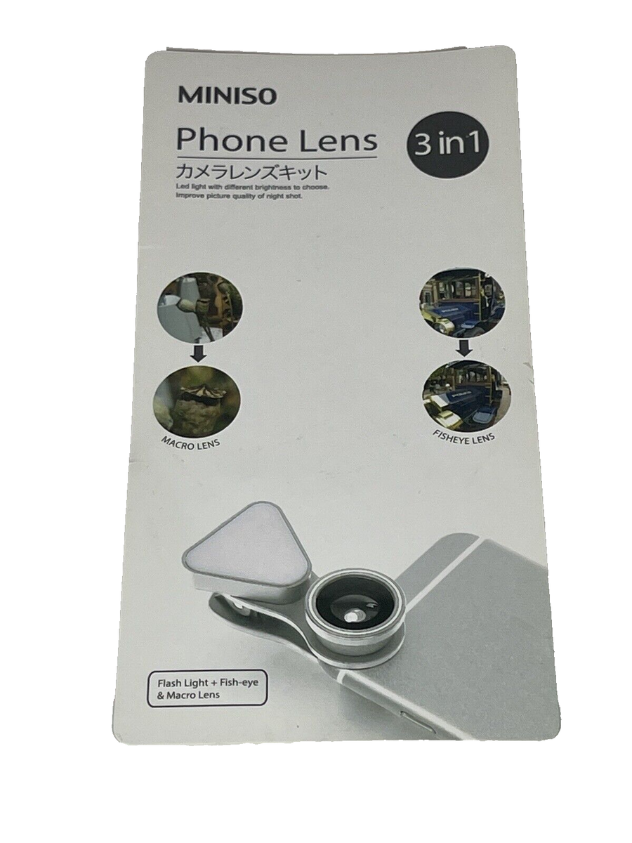 Fish Eye Lens Miniso Phone Lens In MINISO In Clip-On Phone Lens