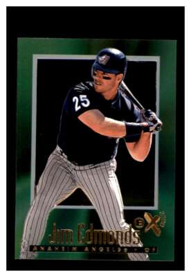 1997 EX-2000 #1 Jim Edmonds Anaheim Angels NM-MT