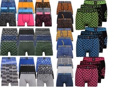Mens 3 Pack Crosshatch Boxer Shorts Underwear Underpants Trunks Multipack Boxers