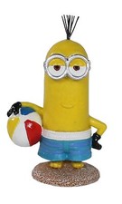 Penn-Plax Minions Officially Licensed Aquarium Ornament Beach Buddy Kevin