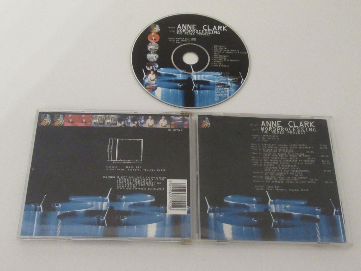 Anne Clark – Wordprocessing (The Remix Project)/Columbia – COL 