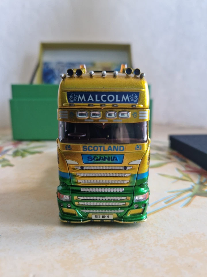 TEKNO 84628 SCANIA R TOPLINE STREAMLINE 6X2 " MALCOLM " - Immagine 3 di 4