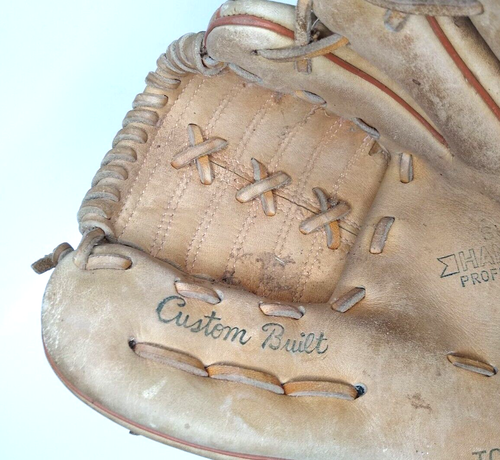 Vintage Town & Country TC-220 RHT Youth 10" Custom Leather Baseball Glove Mitt - Picture 7 of 8