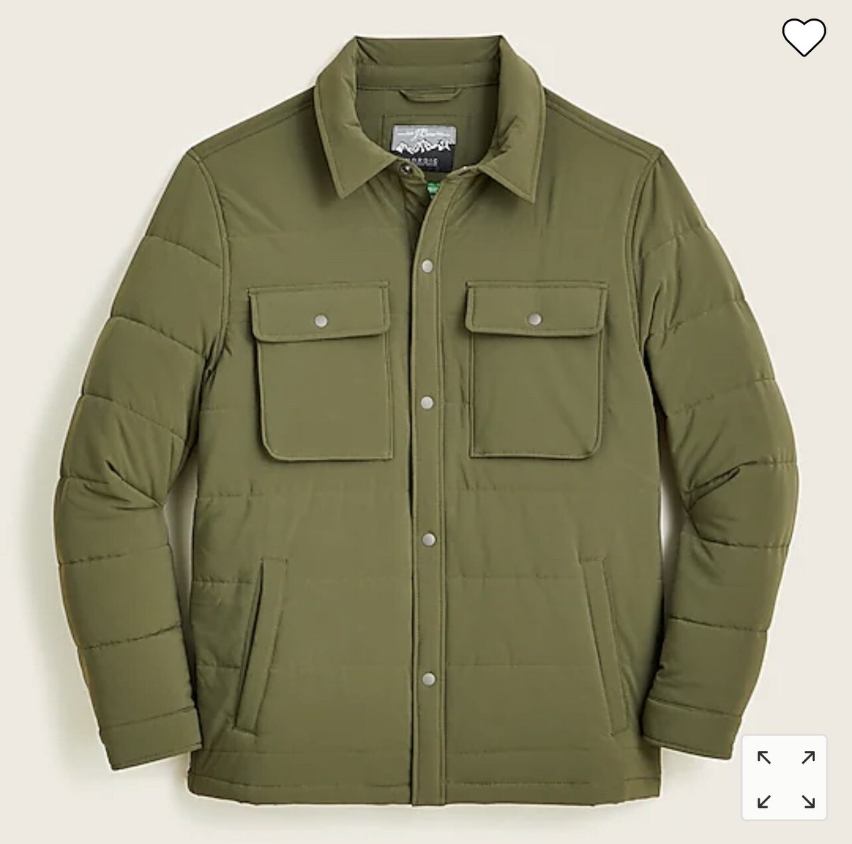 primaloft shirt jacket