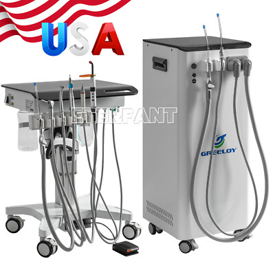 Dental Delivery Cart Treatment Unit System 4H/Electric Suction Unit System US