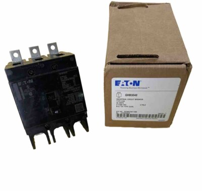 #ad Eaton GHB3040 Circuit Breaker 3P 40A 277 480VAC NEW STOCK 🇺🇸 $149.99