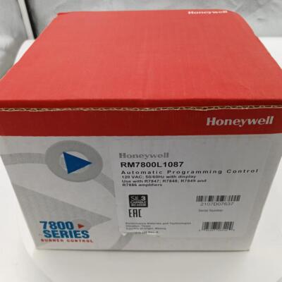 NEW HONEYWELL BURNER CONTROL RM7800L-1087 RM7800L1087 EXPEDITED SHIPPING