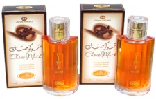 Choco Musk 50ml Perfume Spray by Al Rehab Floral Vanilla Caramel Musk PACK OF 2