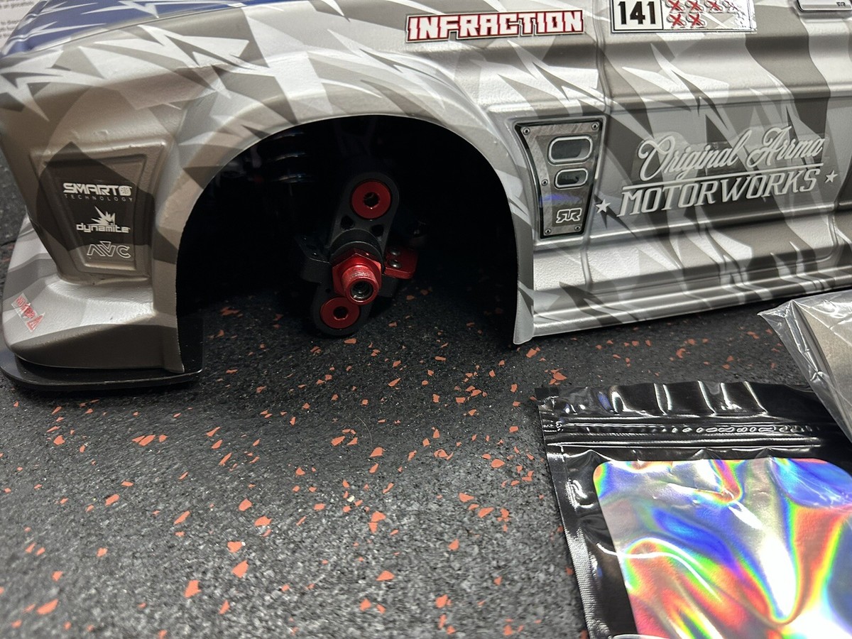Minigonne Laterali In Fibra Di Carbonio Per Arrma Infraction 6s 1/7 – StupidRC Oro
