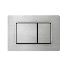 Drückerplatte Edelstahl Kompatibel Geberit Duofix Sigma UP 320 2 Mengenspülung