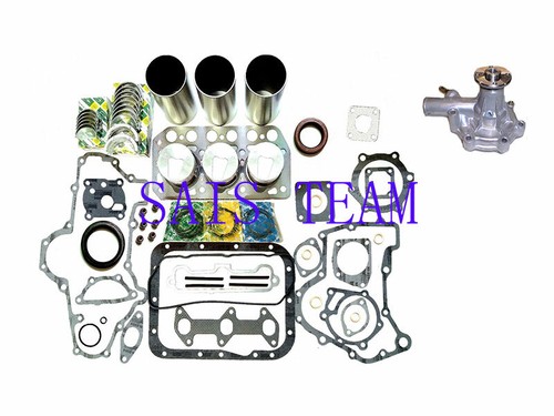 Mitsubishi K3D Engine Rebuild Kit Water Pump fits Generator Excavator Tractor - Bild 1 von 1