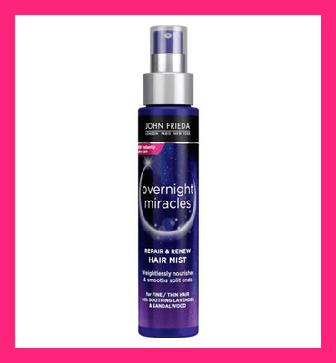 John Frieda Overnight Miracles Repair & Renew Hair Mist 100ml