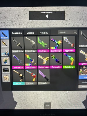 Murder Mystery 2 Godly, Ancient, Vintage, Pets(Check Description) MM2