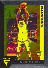 James Wiseman RC 2020-21 Panini Flux Basketball Chrome Rookie Card #204 Warriors