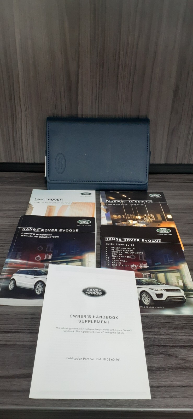 2017 Land Rover Range Rover Evoque Owners Manual eBay