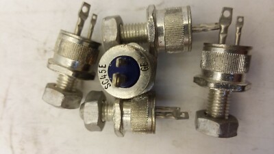 GENERAL ELECTRIC SC45E THYRISTOR TRIAC  400V 10AMP LOT OF 5