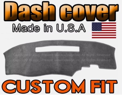 fits 1995-1997  GMC  JIMMY  DASH COVER MAT DASHBOARD PAD / CHARCOAL GREY