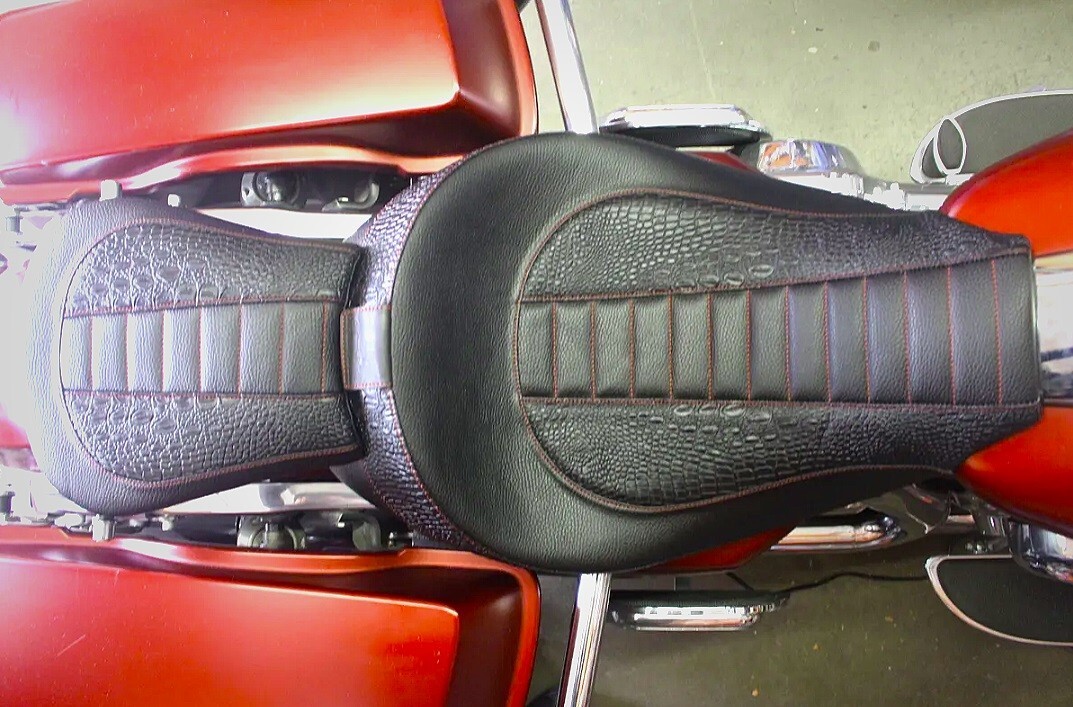 C&C Motorcycle Seat 20082023+ Harley Davidson Touring/Bagger 3pc Custom Seat eBay