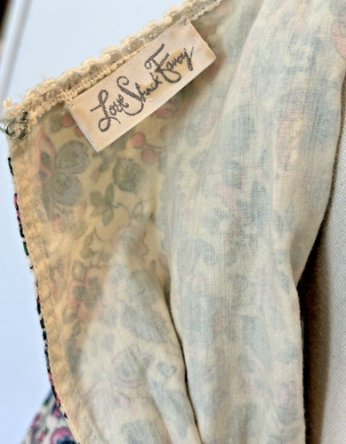 LOVE SHACK FANCY abito donna mini cottage prateria cotone floreale piccolo - Foto 10 di 13