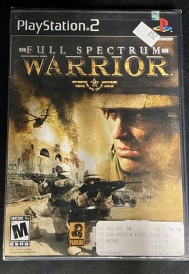 Sony PlayStation 2 Full Spectrum Warrior/2004 Sealed PS2 NOS