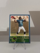 2003 Topps Football Rookie Card #350 Byron Leftwich Jacksonville Jaguars. rookie card picture