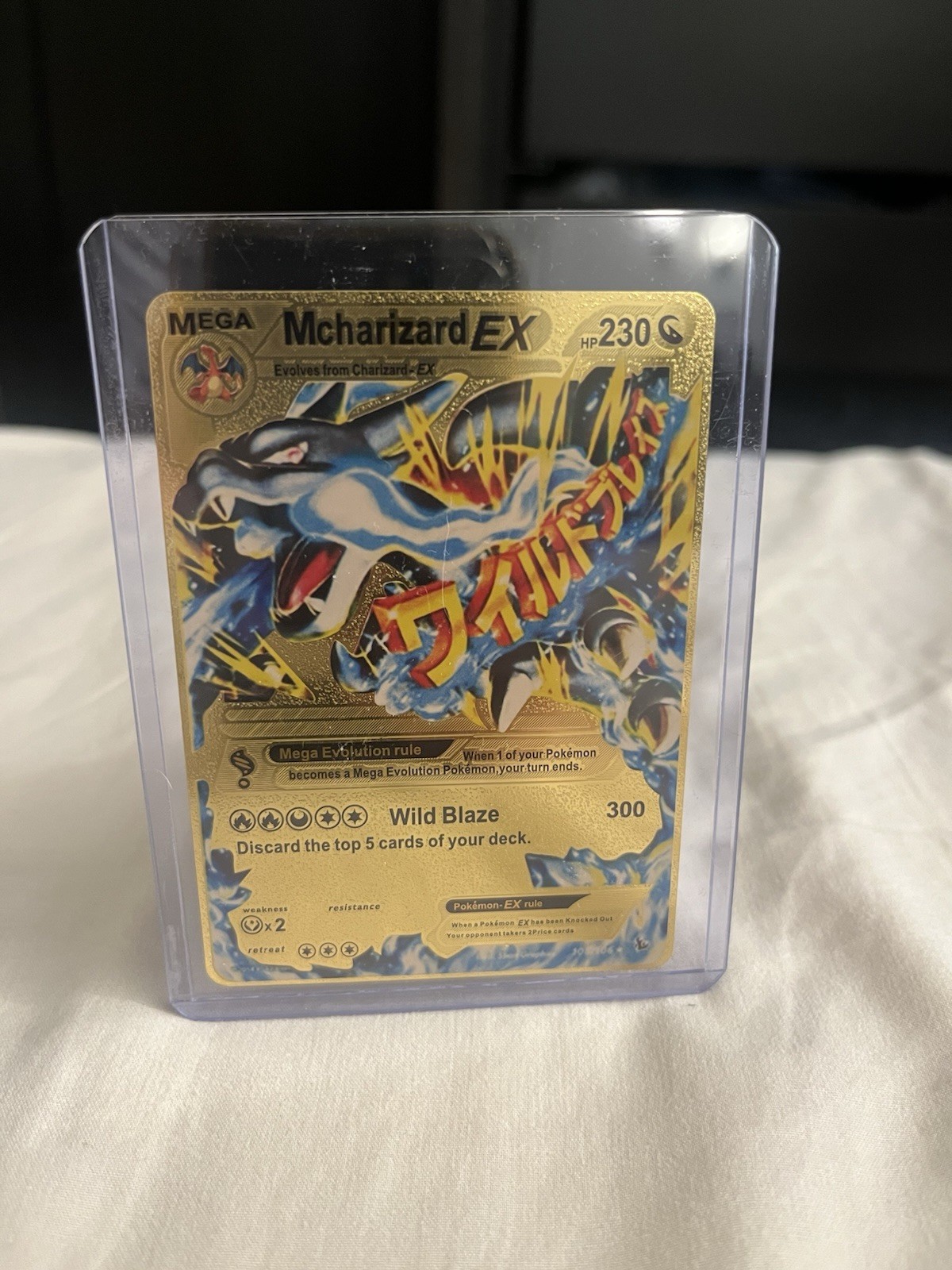 M Charizard EX Flashfire Holo Card 108/106 Secret Edition, Near Mint NM