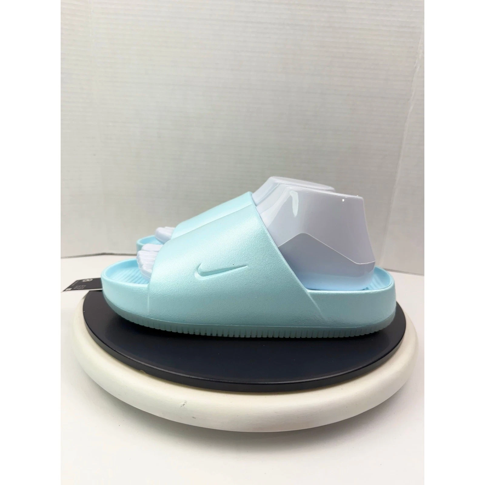 Sandali Nike Calm Slide SE blu ghiacciaio taglia 8 scarpe slip on FV5940 400