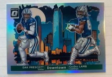 2024 Panini Donruss Optic - Downtown Duos Dak Prescott, CeeDee Lamb #1