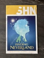 Finding Neverland Tour Playbill 