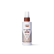 SKIN & TAN Dark Self Tanning Oil 145ml - Hydrating & 145 ml (1er Pack)