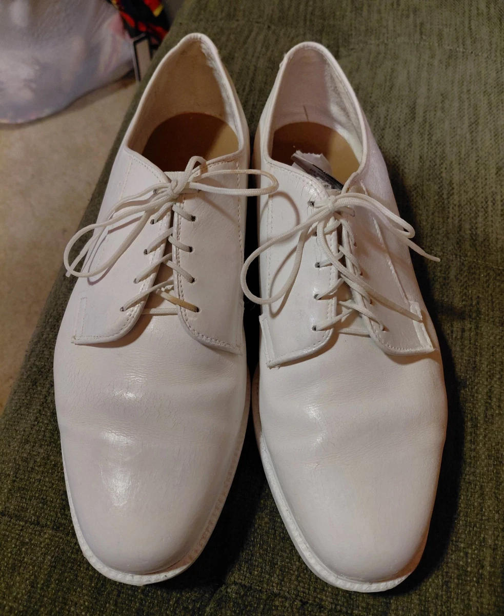 Oxford E White Dress Shoes for Men for sale | eBay