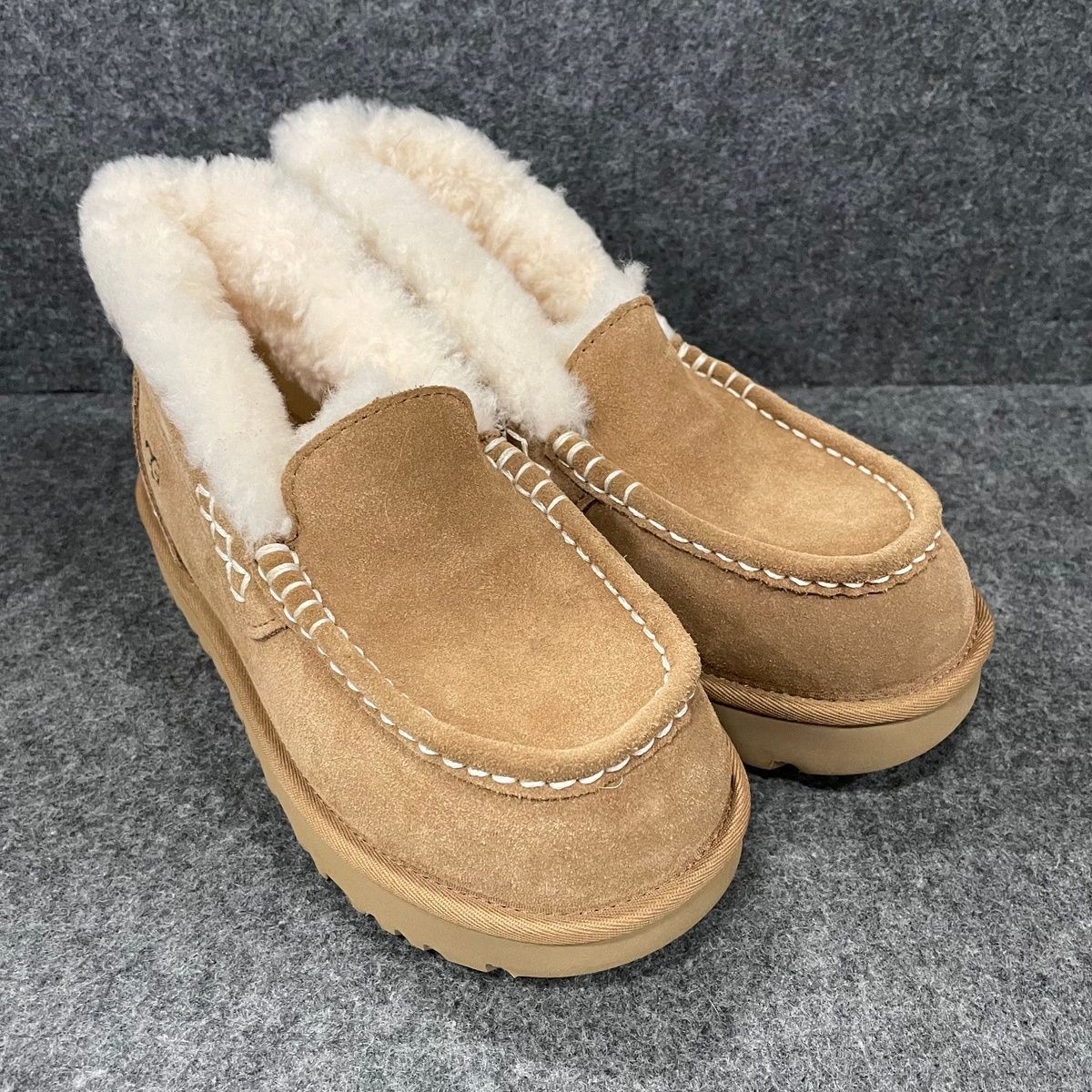 靴 UGG ANSLEY Womens UGG® Ansley Slipper - Chestnut | Journeys