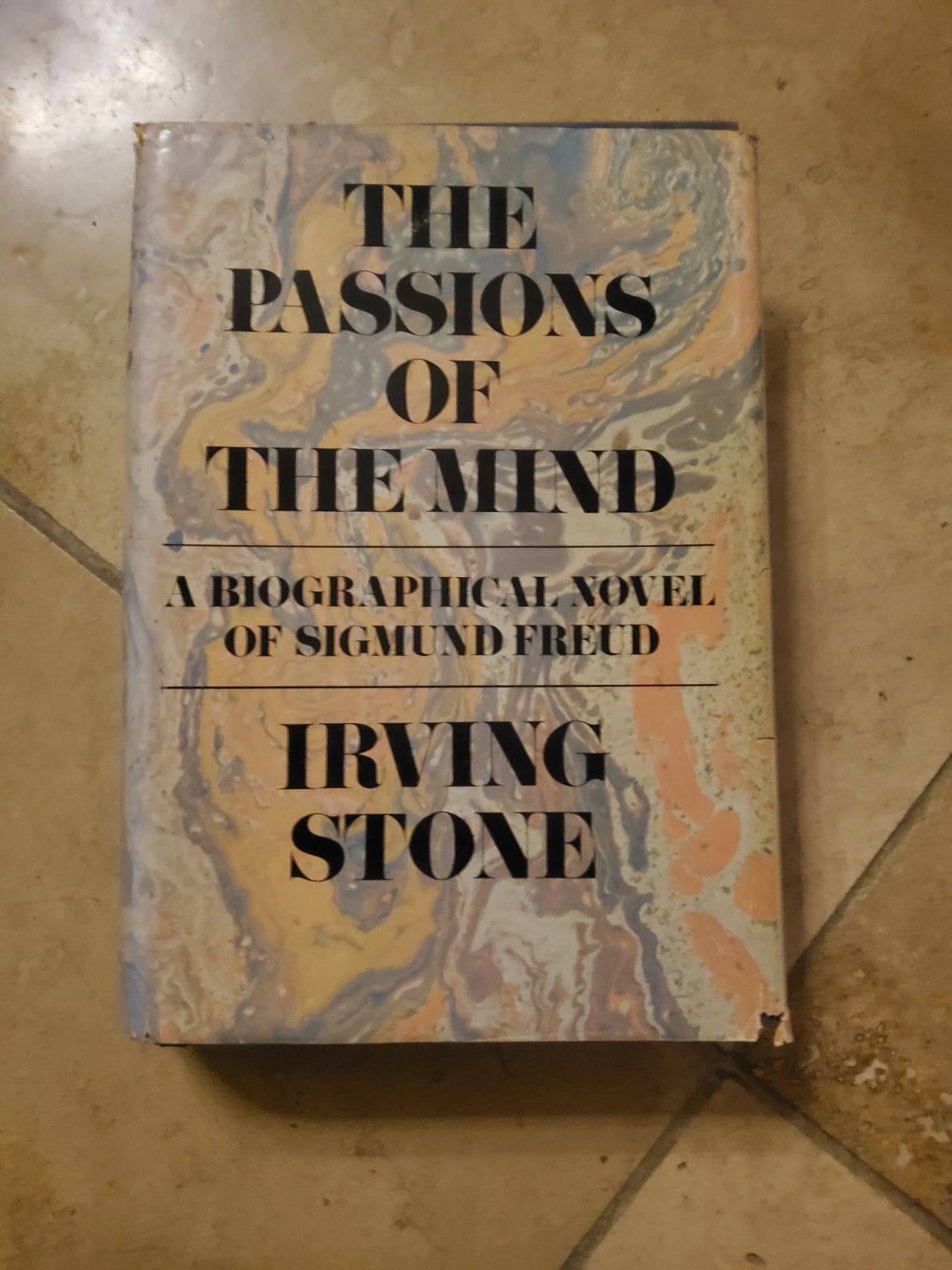 The Passions of the Mind Irving Stone 1971 First Edition HC Sigmund Freud Novel