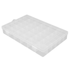  Clear Storage Container Box Plastic Boxes Screw and Bolt Organizer Containers