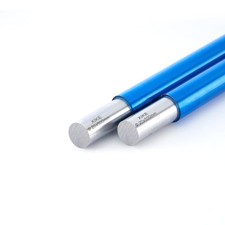 2PCS 20mm x 500mm Steel Rod Case Hardened Chrome Plated Linear Motion Rods Li...