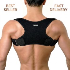 Posture Corrector for Men Women Adjustable Back Brace Upper Back Support Spine S