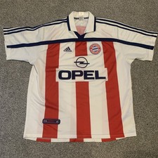 Bayern Munich 2000/01 Away Shirt Size XL Official Adidas Vintage Jersey VGC
