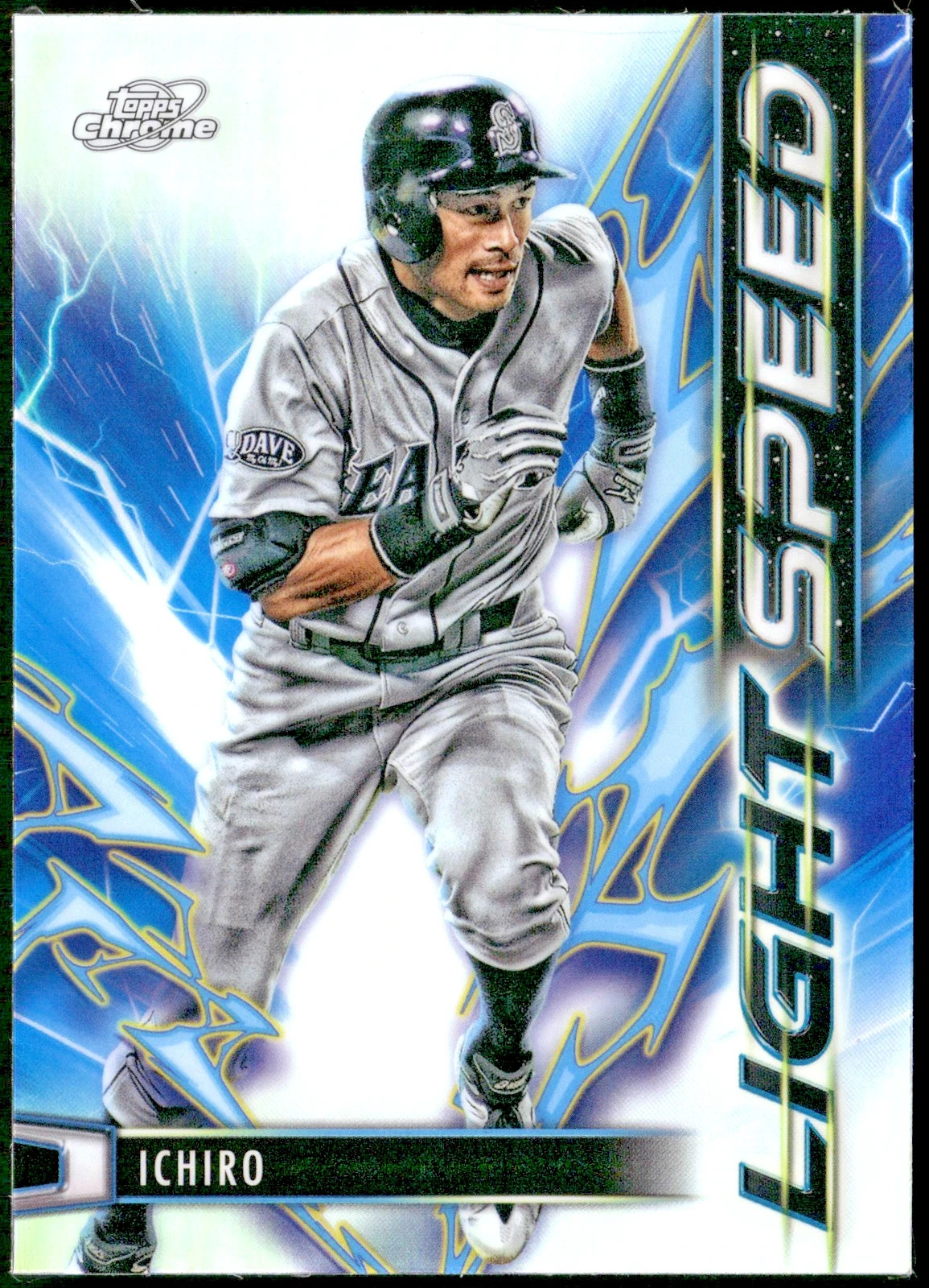 2025 Topps Chrome Cosmic #LS-20 Ichiro Suzuki Light Speed Seattle Mariners
