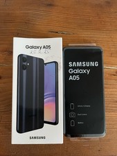 Samsung Galaxy A05 Smartphone Schwarz mit Kamera, Slate-Design