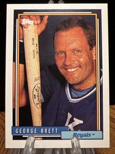 George Brett 1992 Topps #620 Kansas City Royals