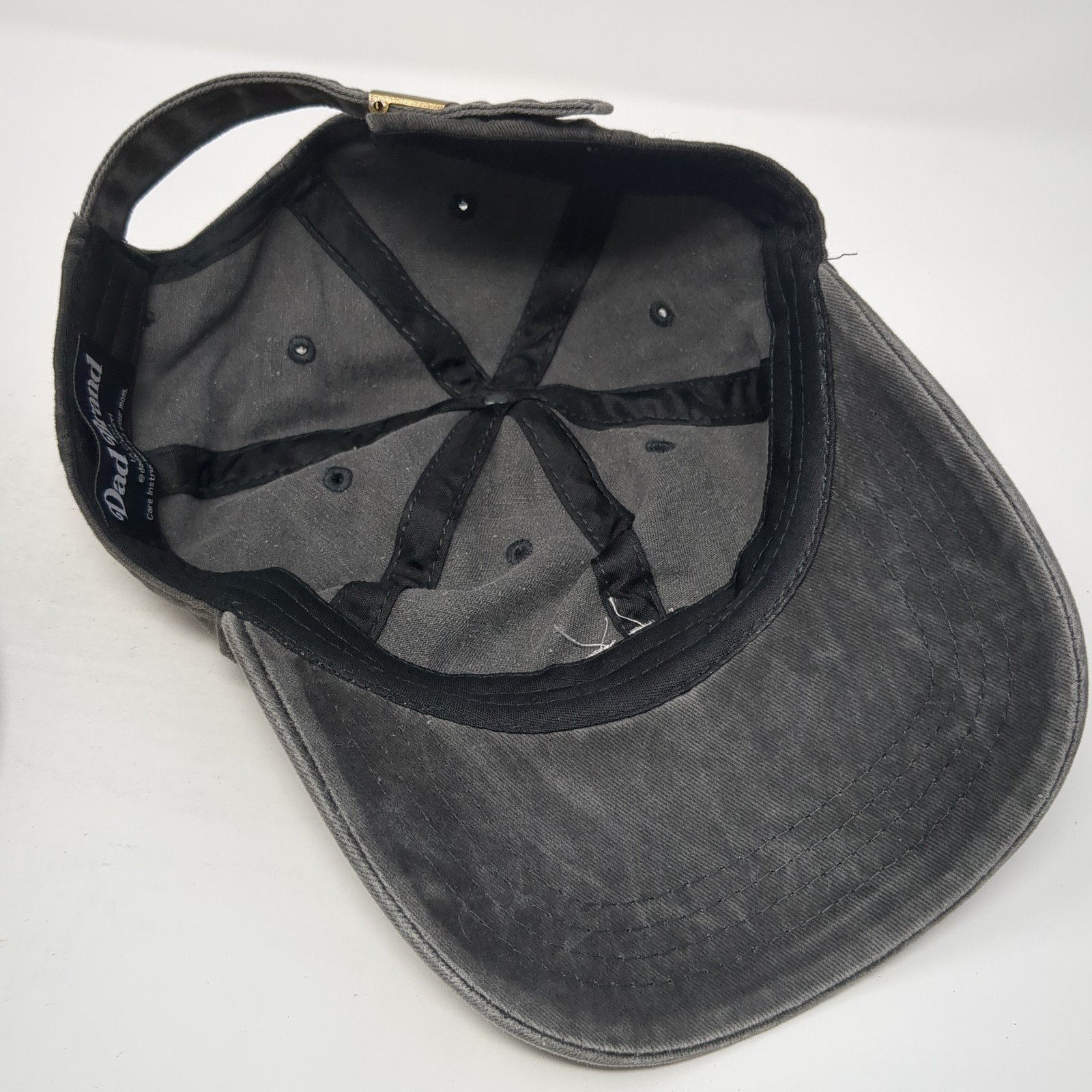 Send It Slideback Baseball Cap Gray One Size Adju… - image 7