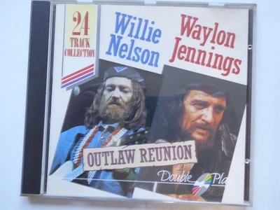 WYLON JENNINGS / WILLIE NELSON outlaw reunion EX/VG (CD Album, Country) - Bild 1 von 4